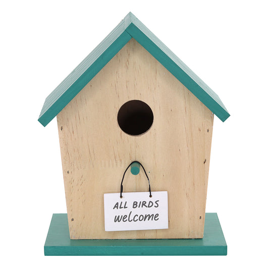 All Birds Welcome Bird House - Fulleylove Woodworking